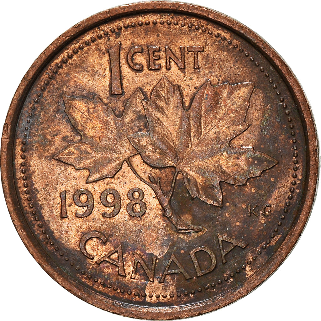 Moneta, Canada, Cent, 1998