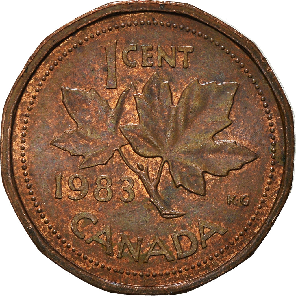 Moneta, Canada, Cent, 1983