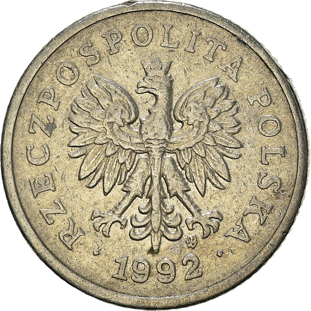 Monnaie, Pologne, 20 Groszy, 1992