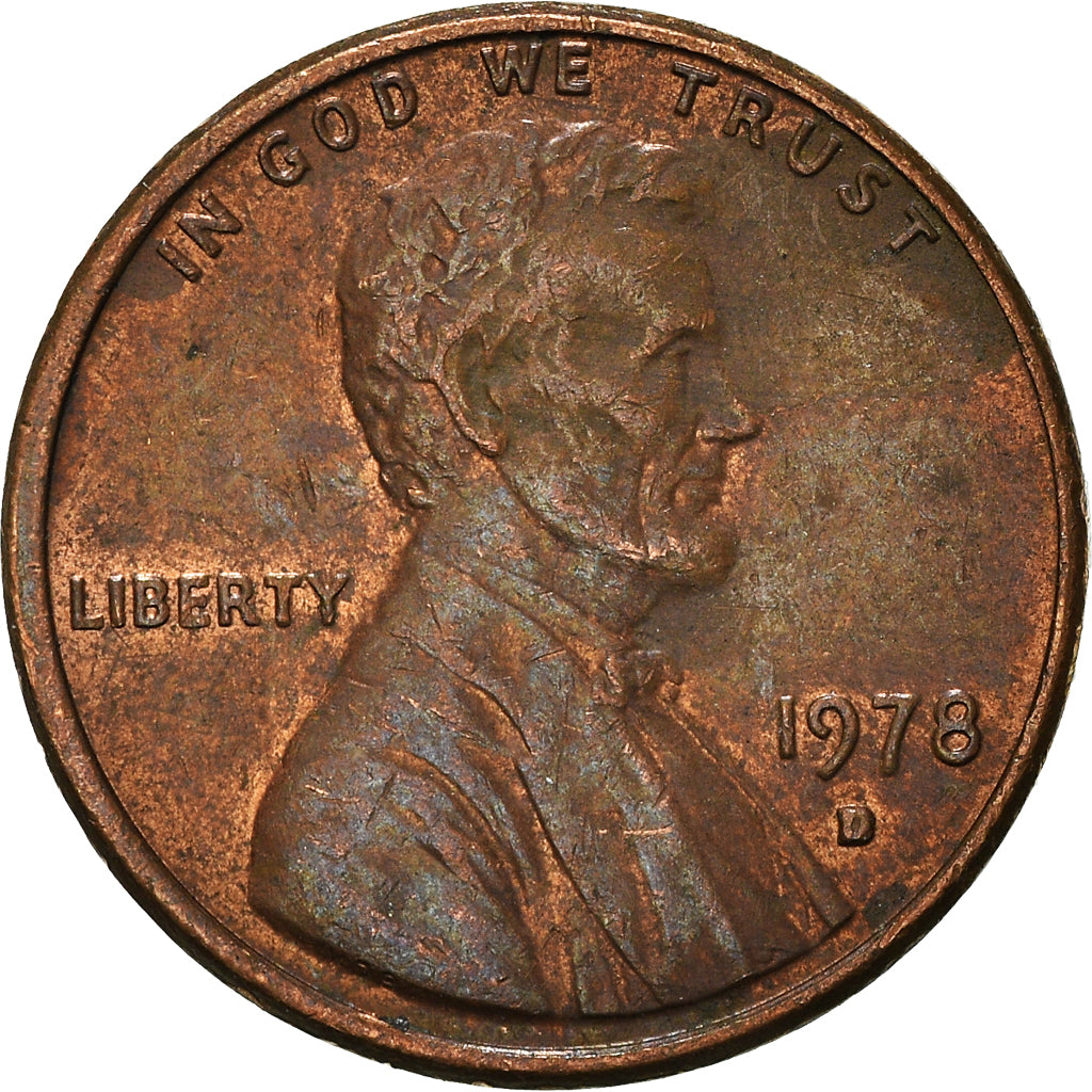 Moneta, Stati Uniti, Cent, 1978