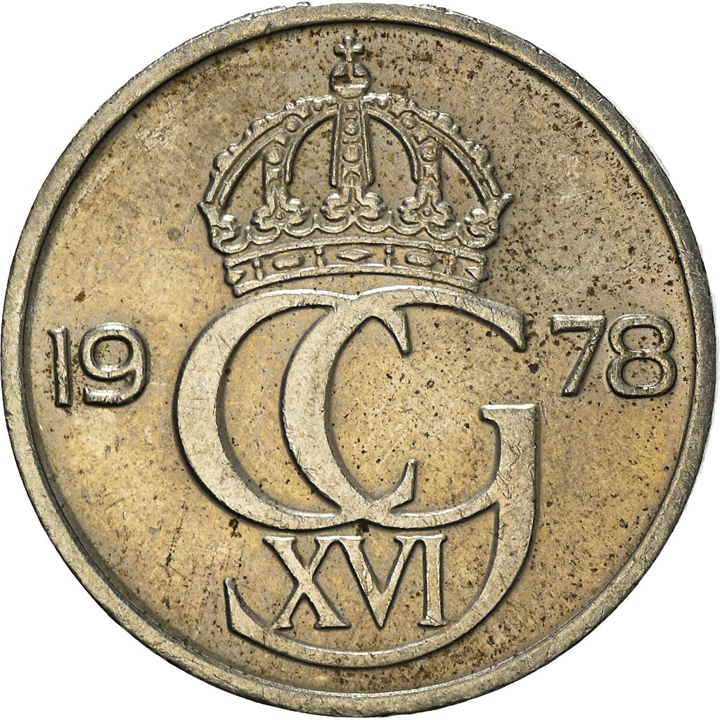 Münze, Schweden, 50 Öre, 1978
