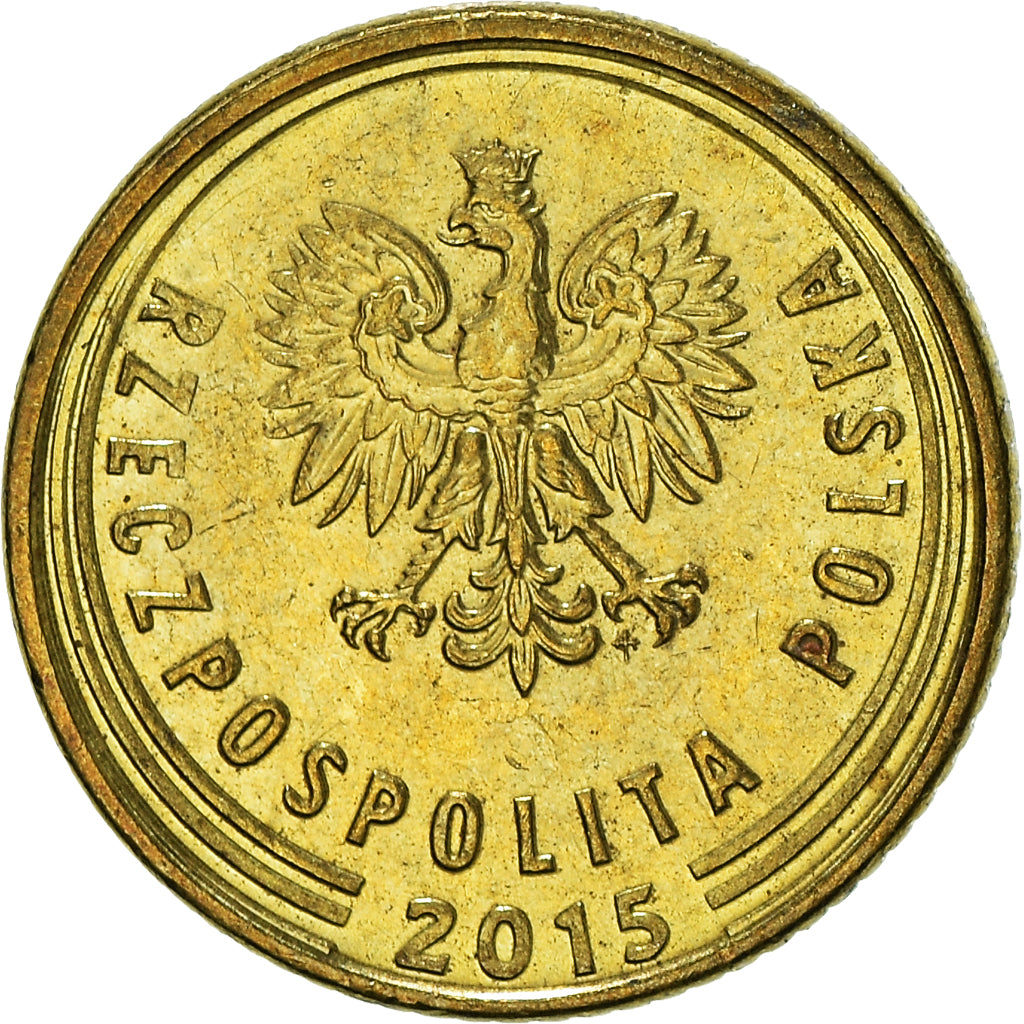 Monnaie, Pologne, Grosz, 2015