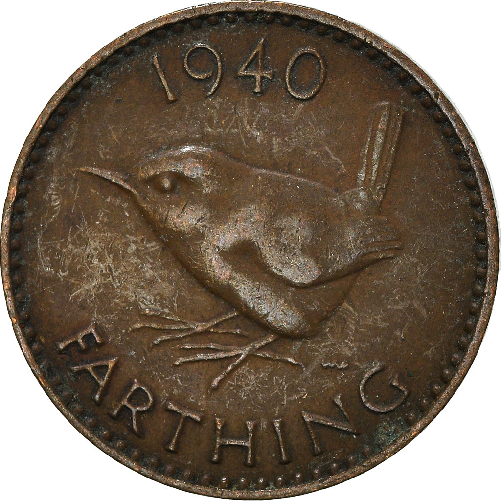 Moneta, Wielka Brytania, Farthing, 1940
