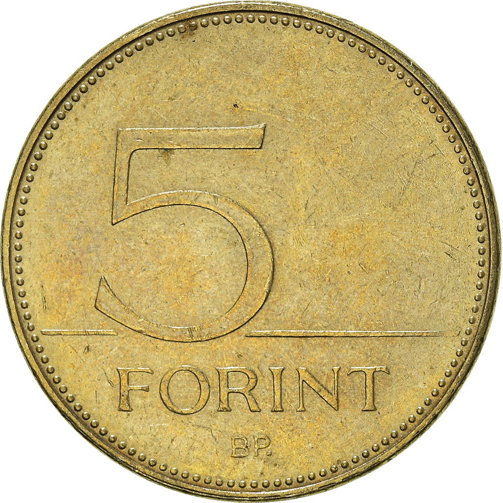 Moneda, Hungría, 5 Forint, 2008