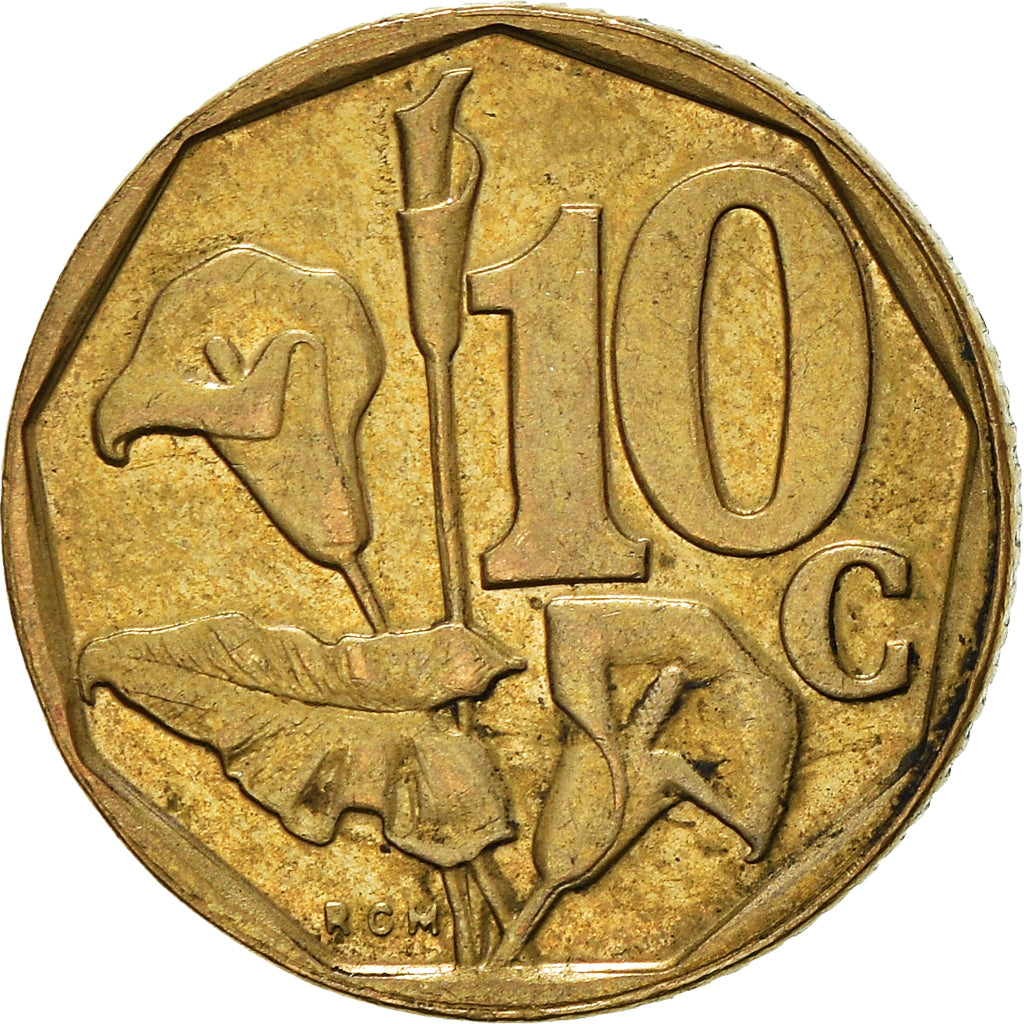 Moneta, Południowa Afryka, 10 Cents, 1997