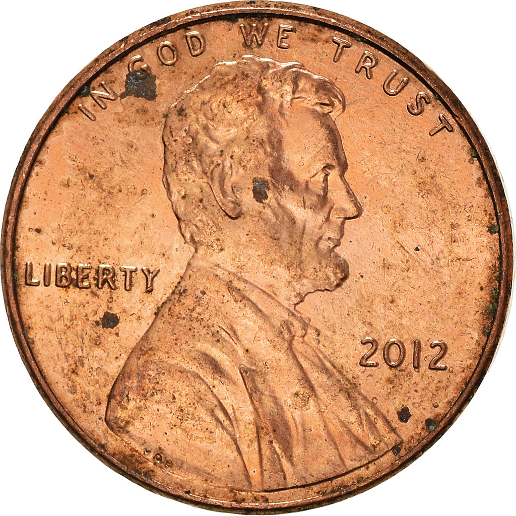 Moneta, Stati Uniti, Cent, 2012
