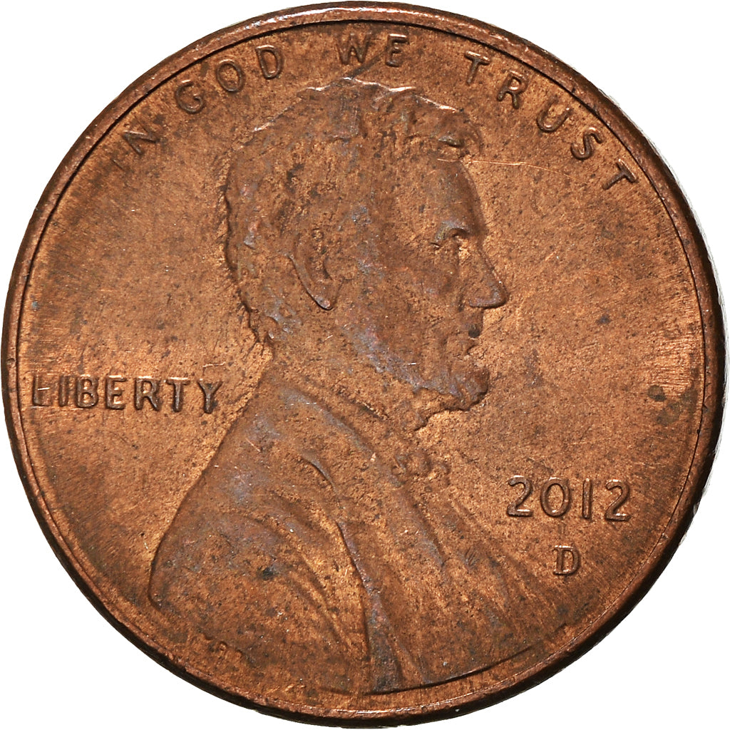 Coin, United States, Cent, 2012