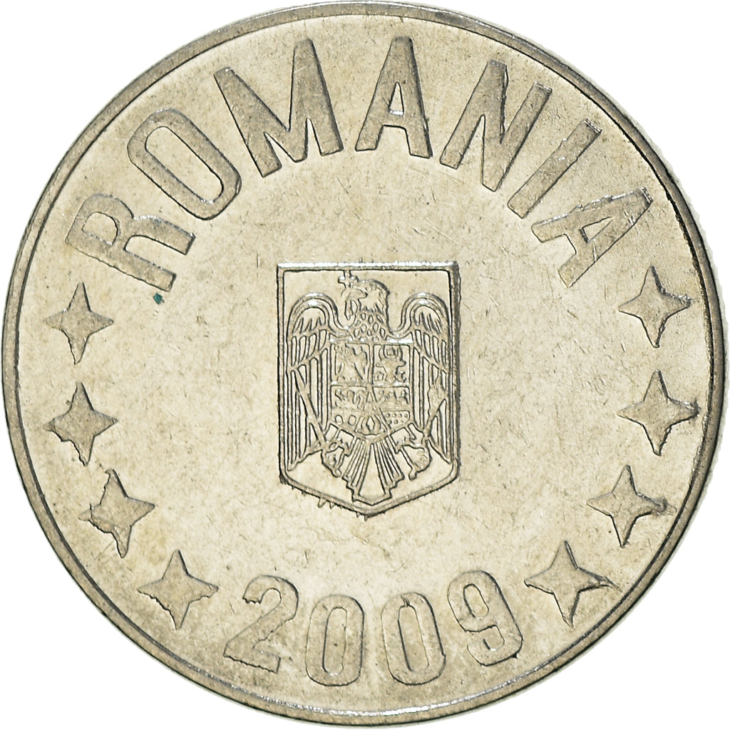 Monnaie, Roumanie, 10 Bani, 2009