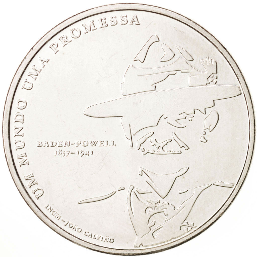 Portugal, 5 Euro, 2007, UNC-, Zilver, KM:770