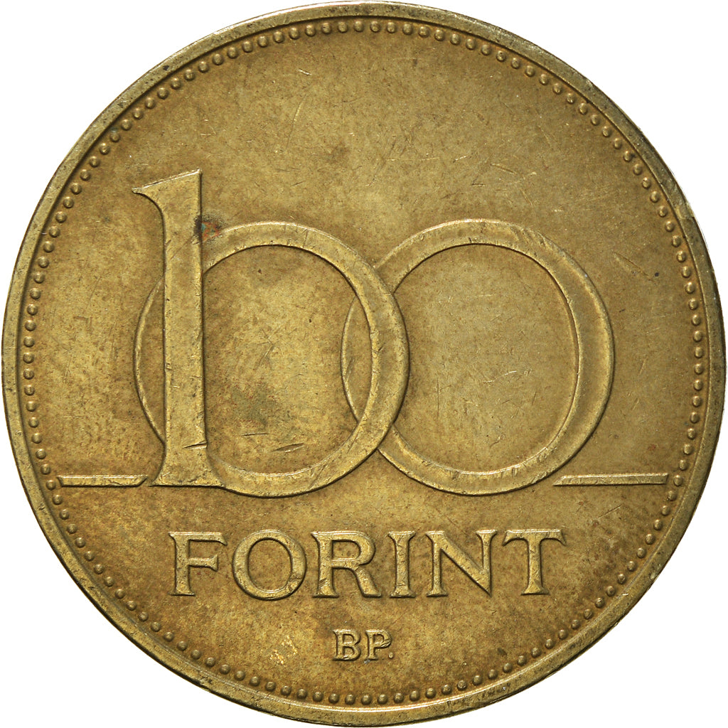 Moneda, Hungría, 100 Forint, 1996