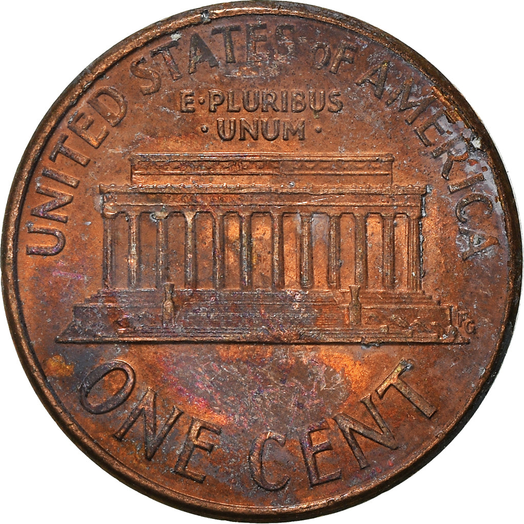 Moneta, Stati Uniti, Cent, 1989