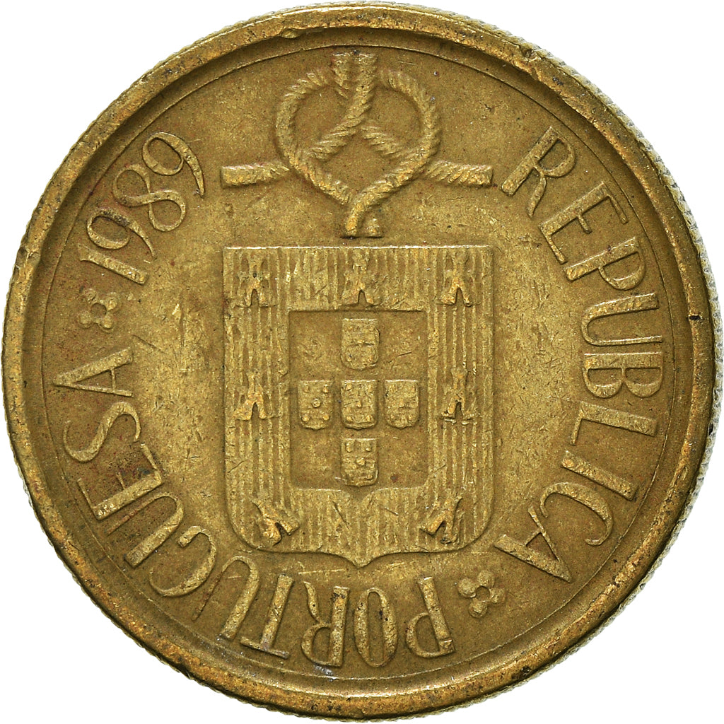 Moeda, Portugal, 5 Escudos, 1989
