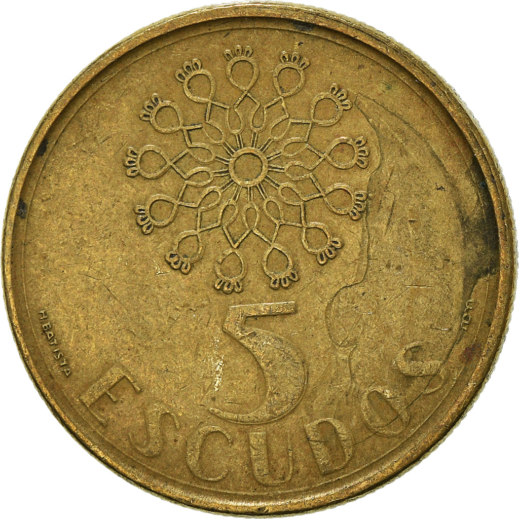 Moeda, Portugal, 5 Escudos, 1989