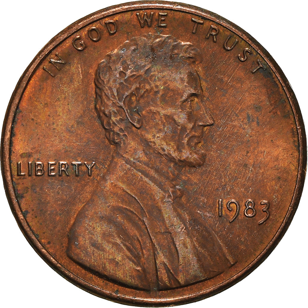 Moneta, Stati Uniti, Cent, 1983