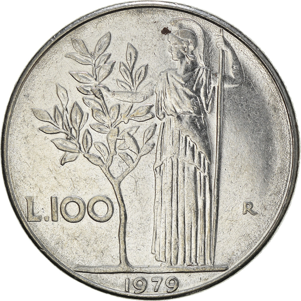 Moneda, Italia, 100 Lire, 1979