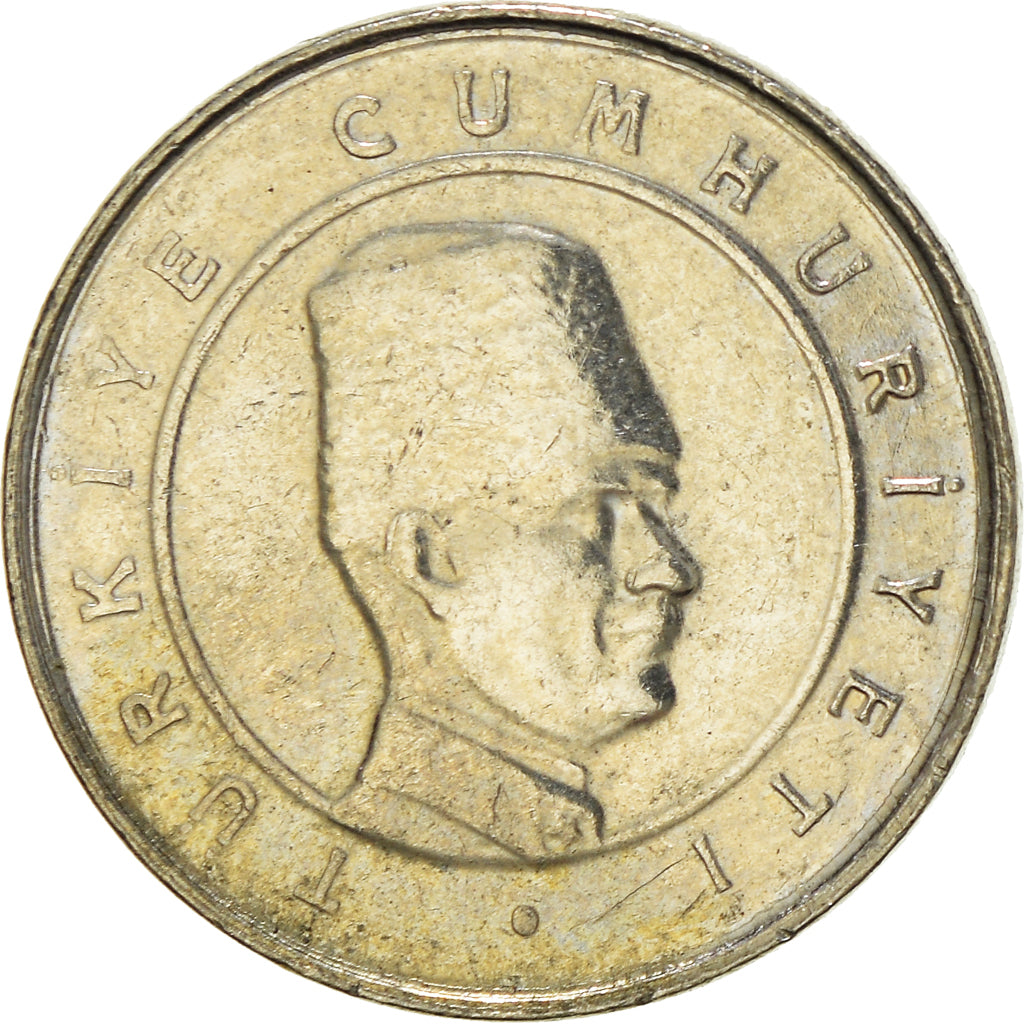 Münze, Türkei, 10 New Kurus, 2006