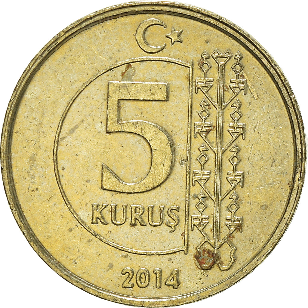 Munten, Turkije, 5 Kurus