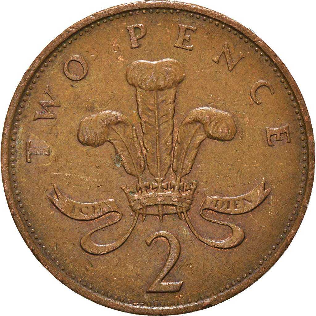 Munten, Groot Bretagne, 2 Pence, 1989