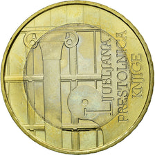 Slovenia, 3 Euro, 2010, MS(63), Bi-Metallic, KM:95