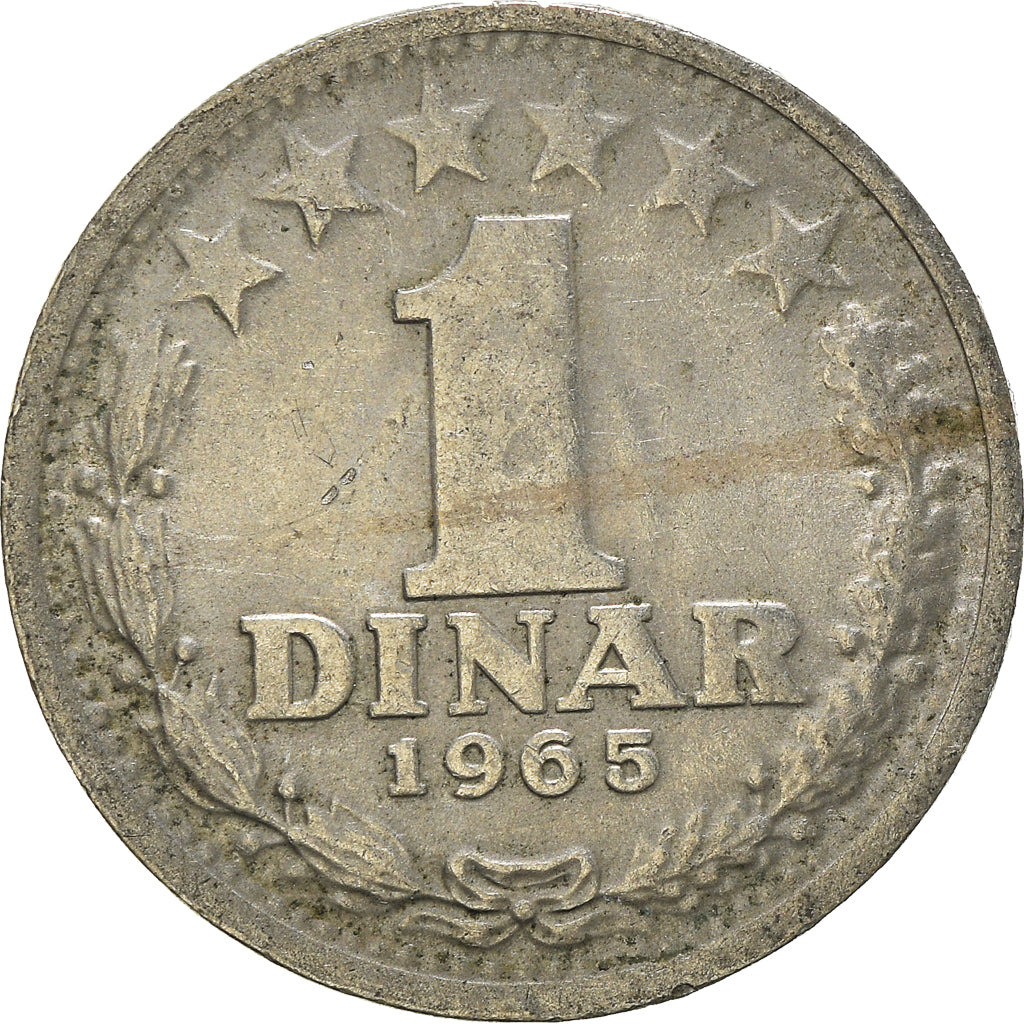 Coin, Yugoslavia, Dinar, 1965