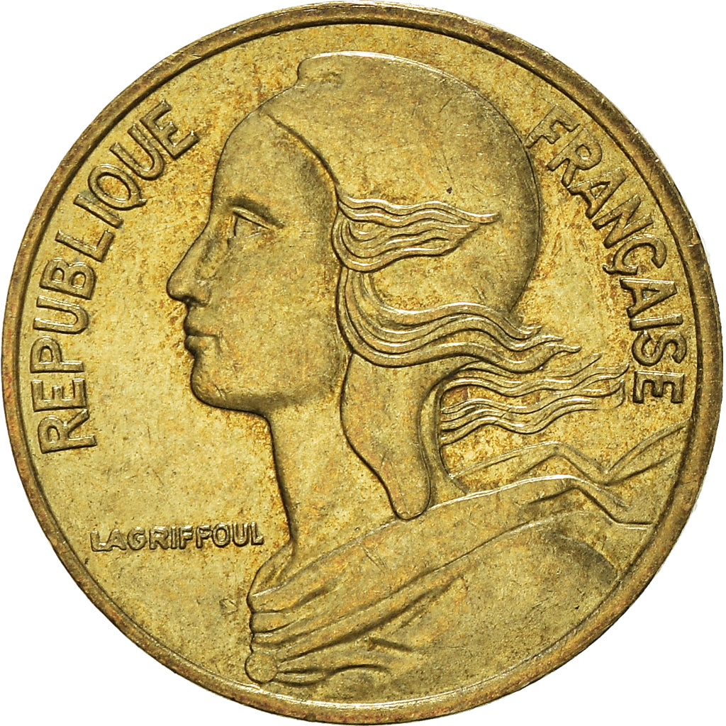 Moneta, Francia, 5 Centimes, 1997