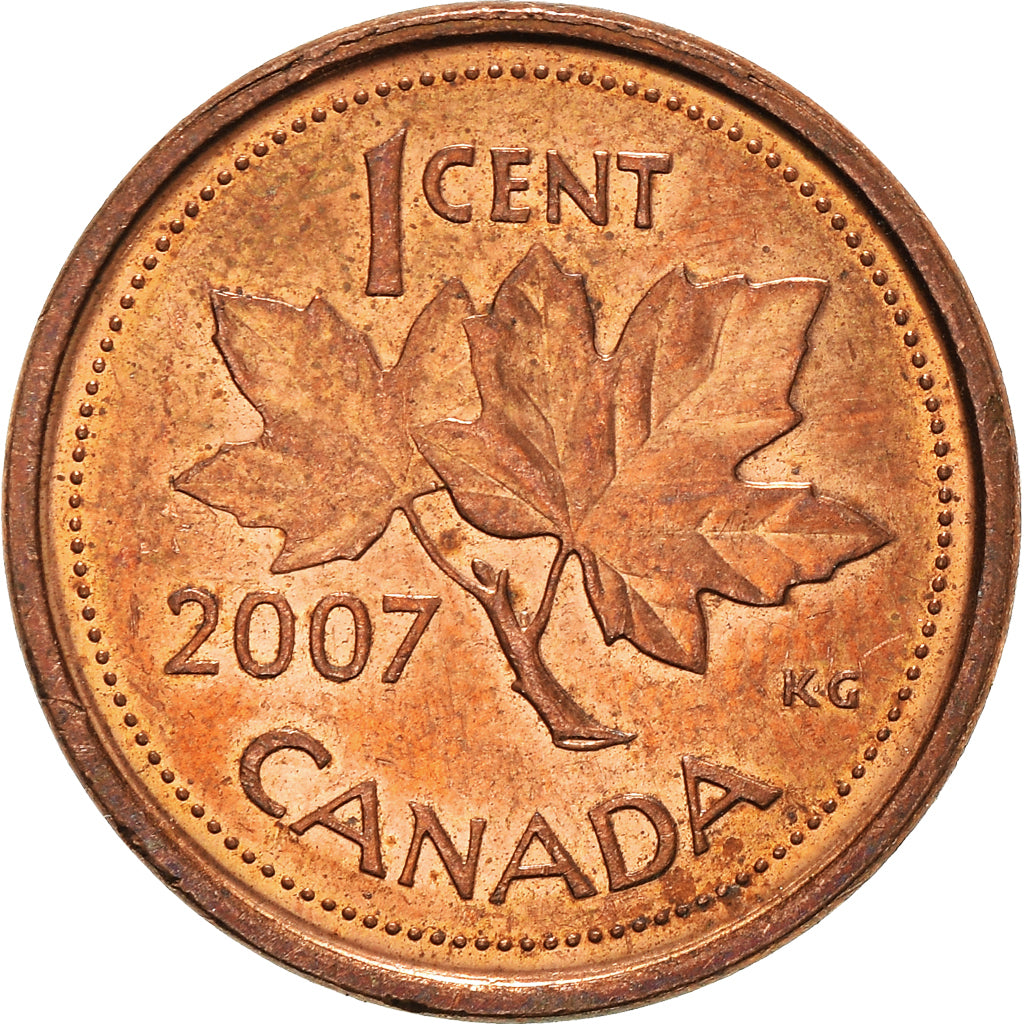 Moneta, Canada, Cent, 2007