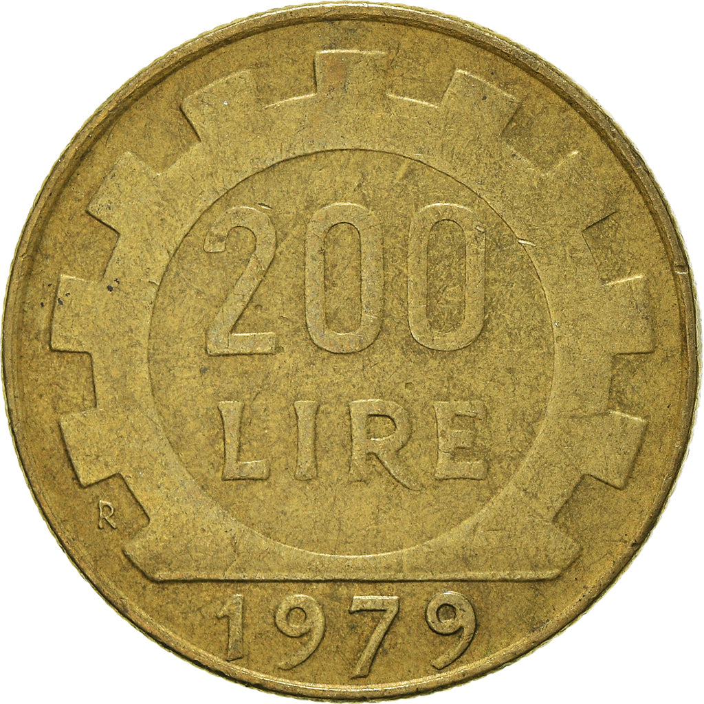 Munten, Italië, 200 Lire, 1979