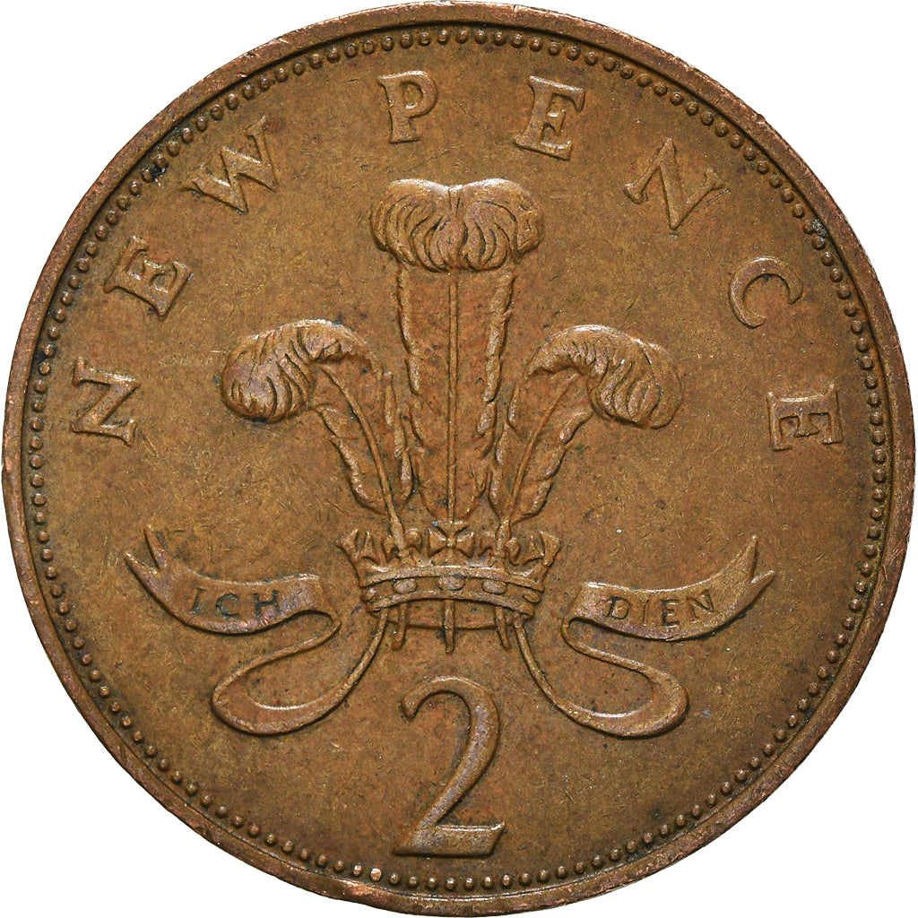Moneta, Wielka Brytania, 2 New Pence, 1971