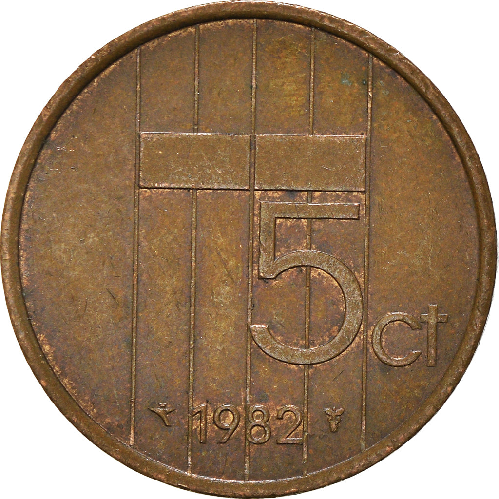 Monnaie, Pays-Bas, 5 Cents, 1982