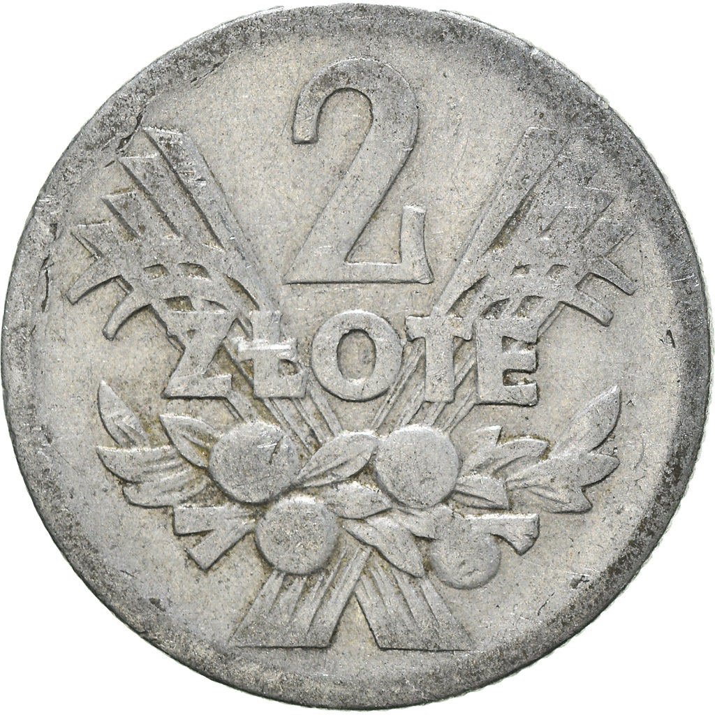 Coin, Poland, 2 Zlote, 1958