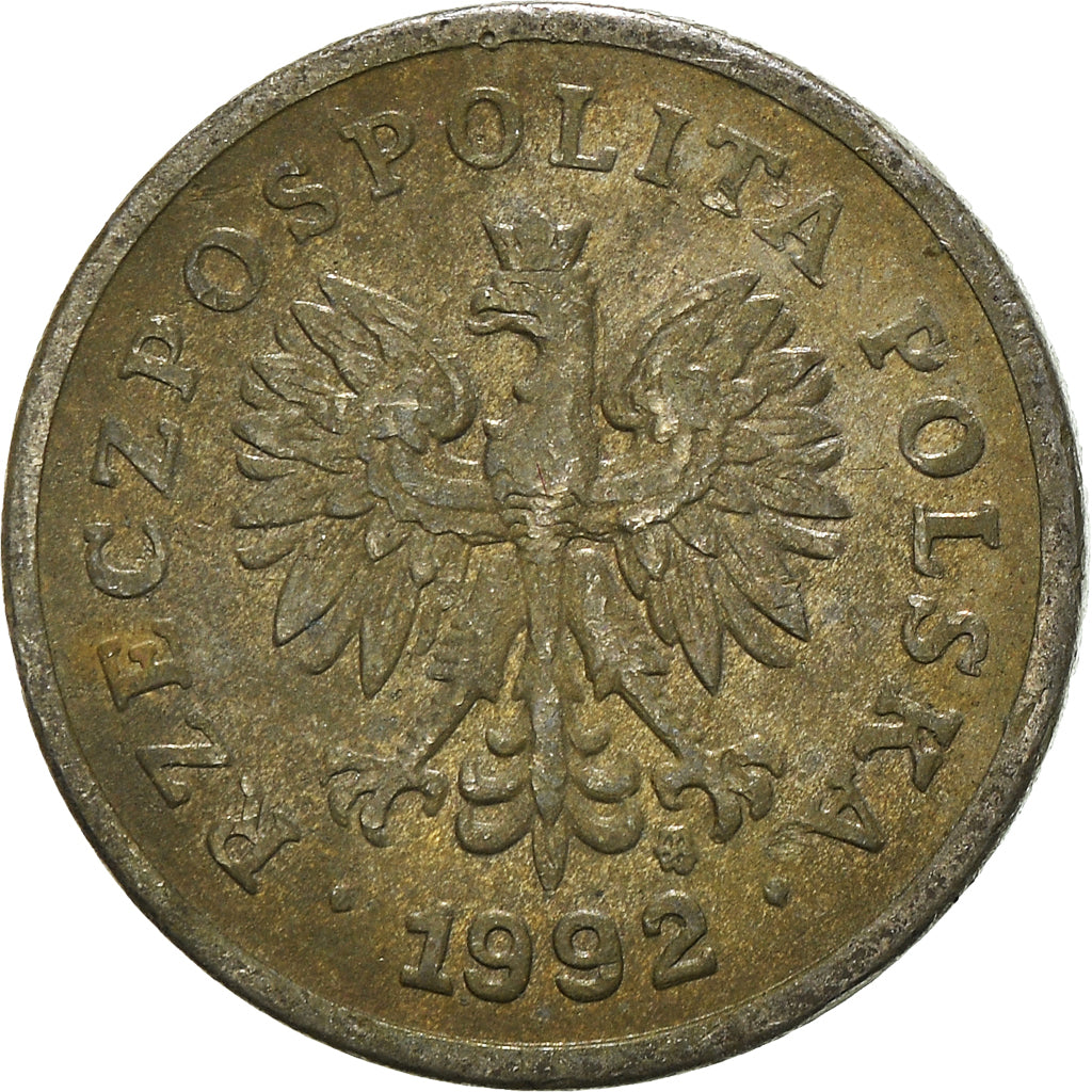 Monnaie, Pologne, 20 Groszy, 1992