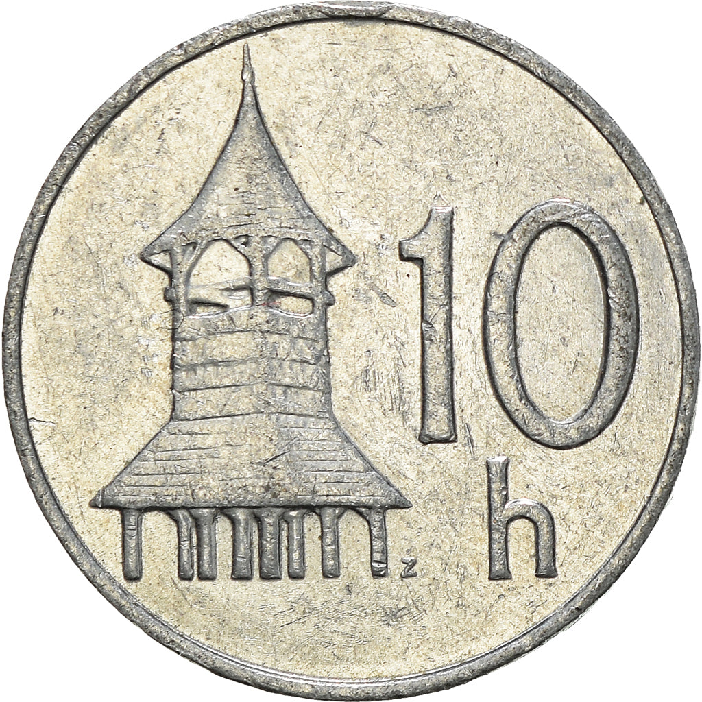 Coin, Slovakia, 10 Halierov, 1994