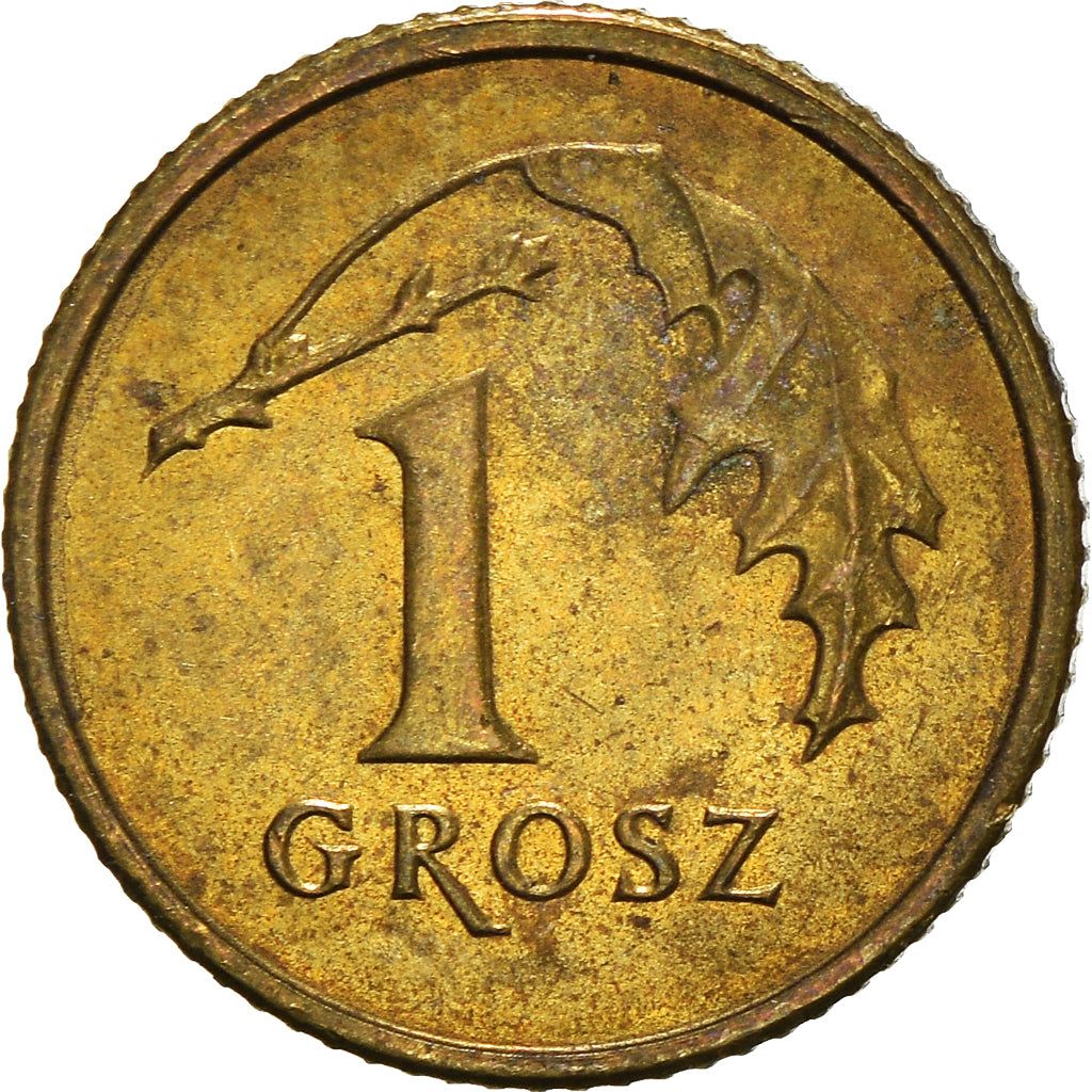 Monnaie, Pologne, Grosz, 2001