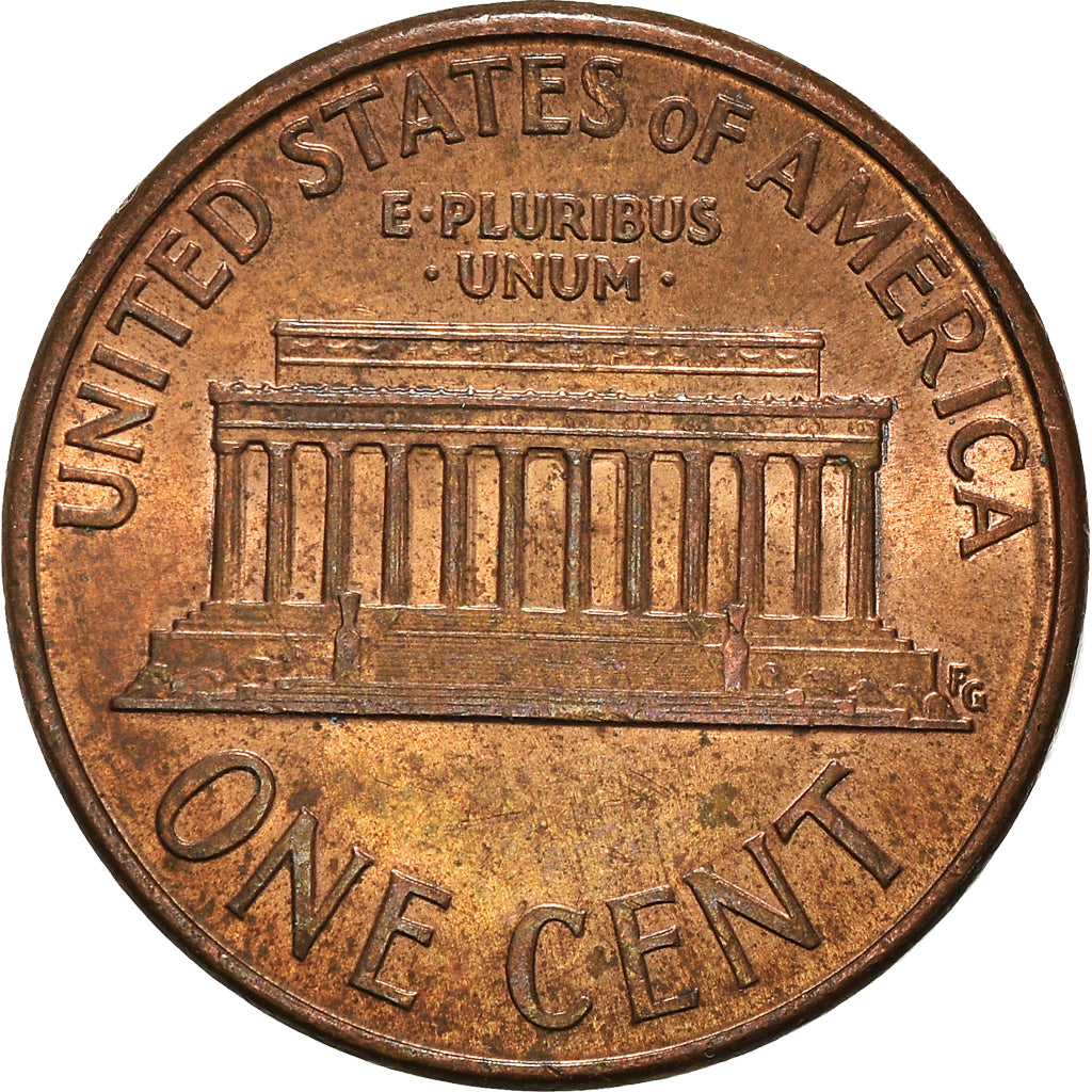 Moneta, Stati Uniti, Cent, 1989