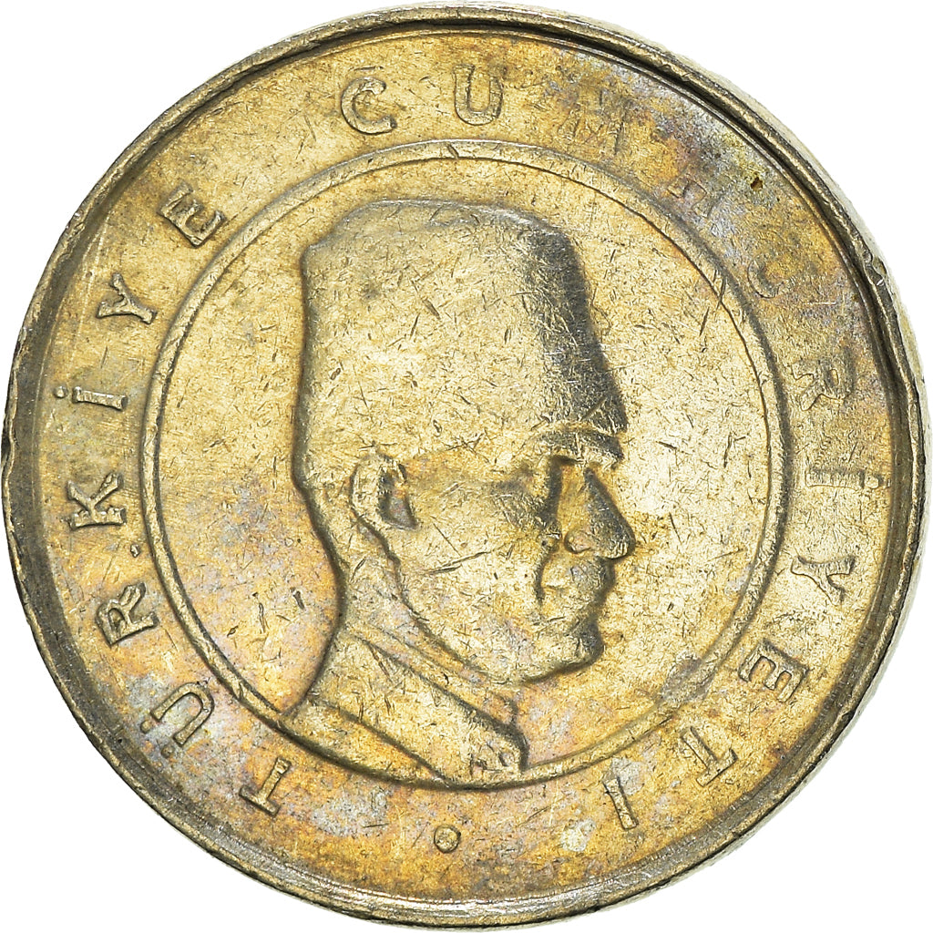 Munten, Turkije, 10 New Kurus, 2007