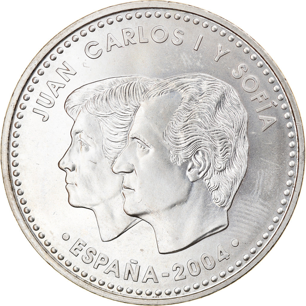 Spagna, 12 Euro, 2004, SPL, Argento, KM:1069