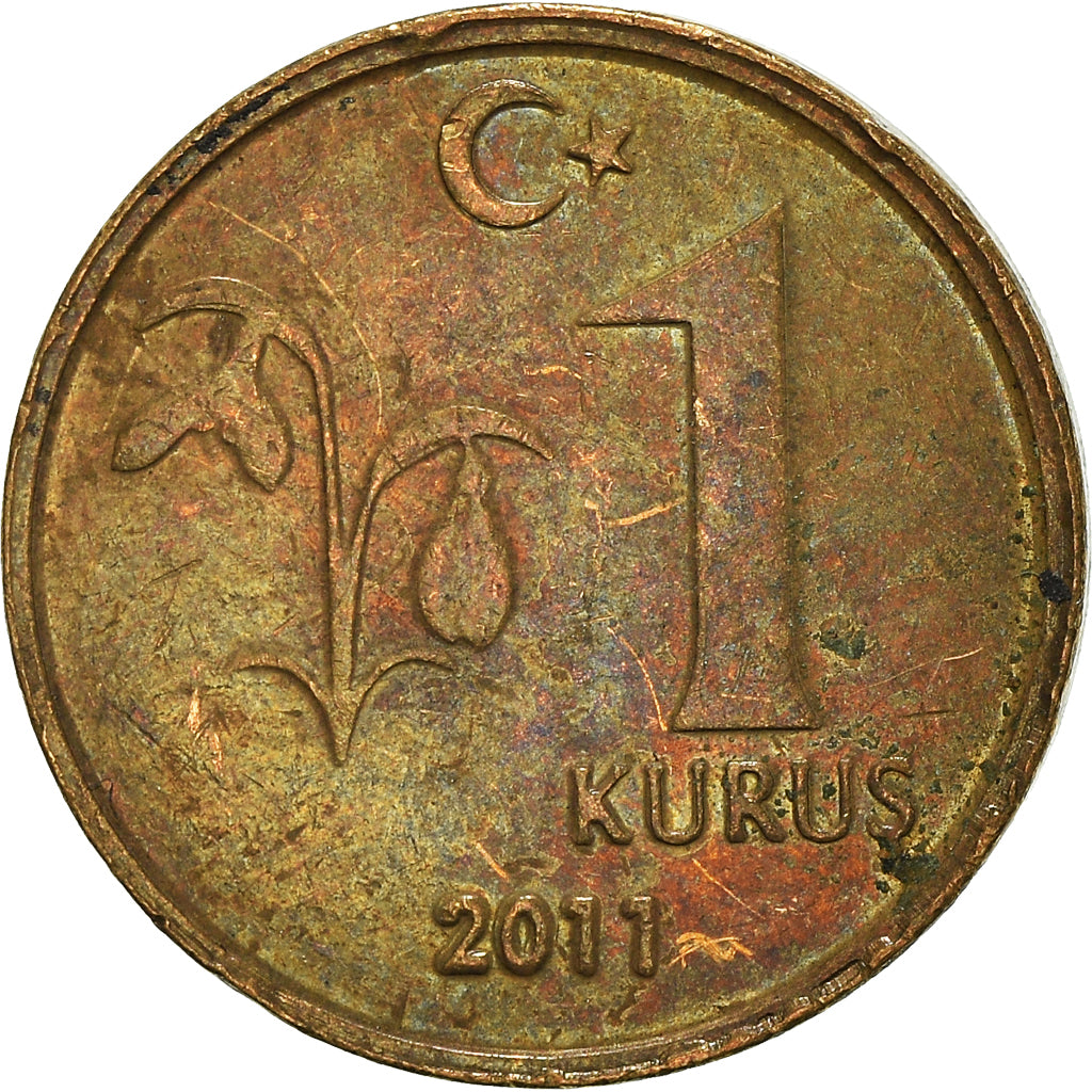 Munten, Turkije, Kurus, 2011