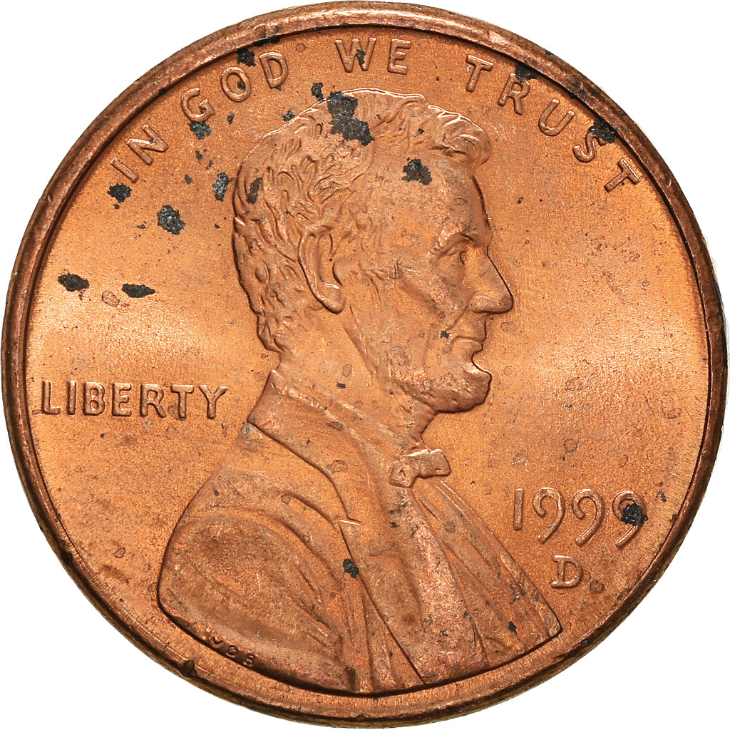 Moneta, Stati Uniti, Cent, 1999