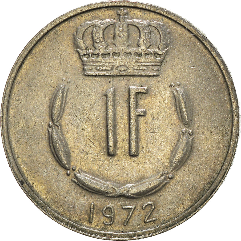 Coin, Luxembourg, Franc, 1972