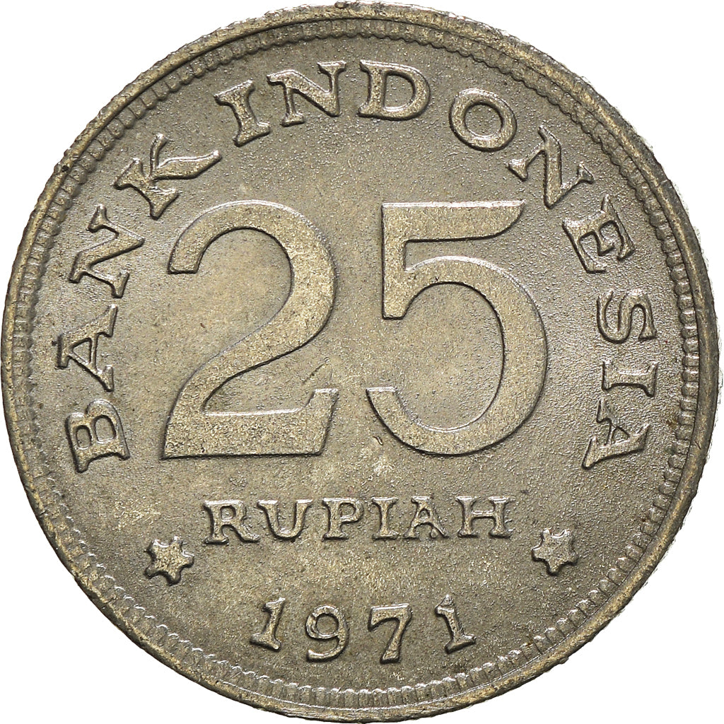 Coin, Indonesia, 25 Rupiah, 1971