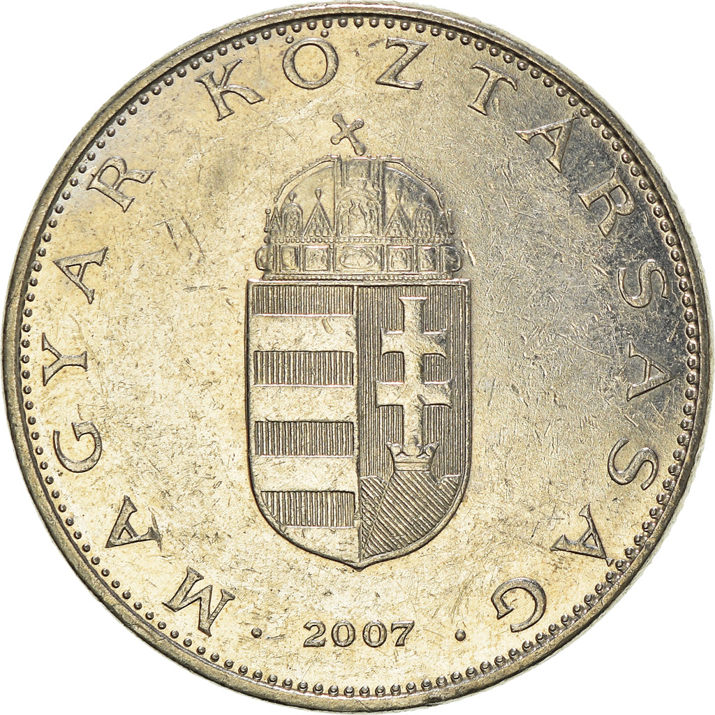 Moneda, Hungría, 10 Forint, 2007