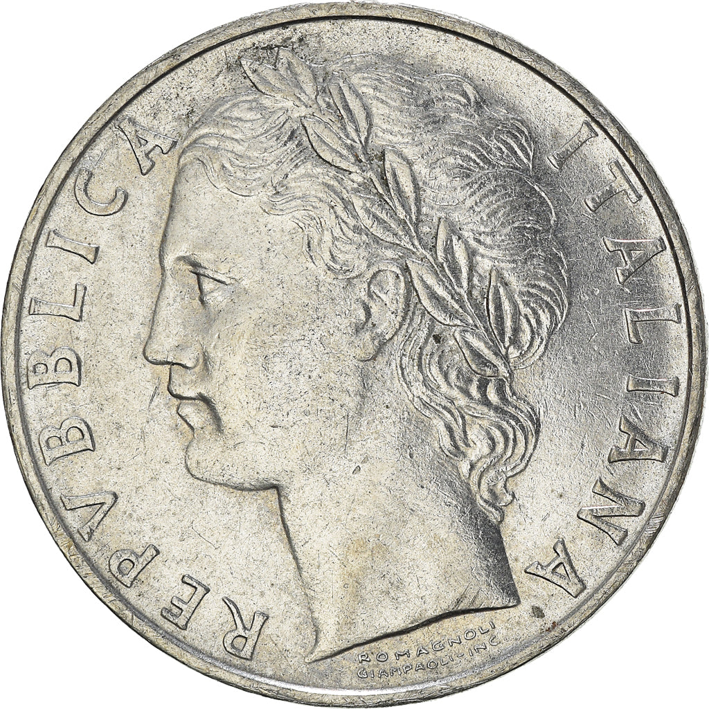 Moneda, Italia, 100 Lire, 1975