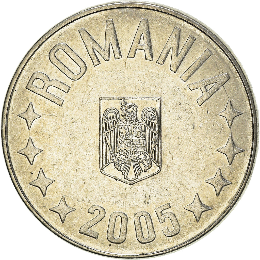 Monnaie, Roumanie, 10 Bani, 2005