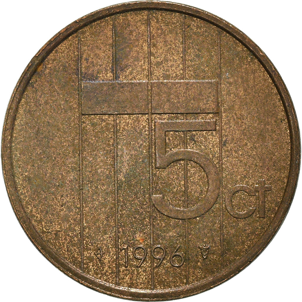 Munten, Nederland, 5 Cents, 1996