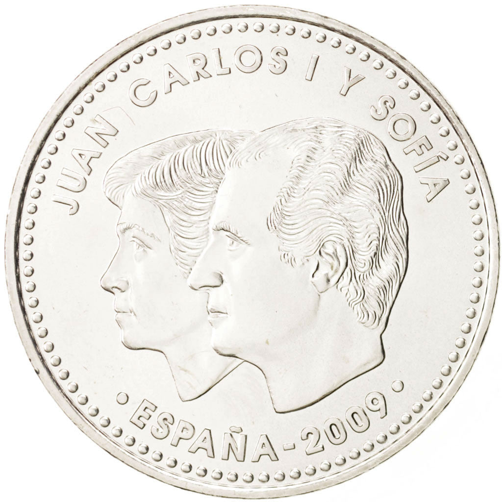 España, 12 Euro, 2009, SC, Plata, KM:1212