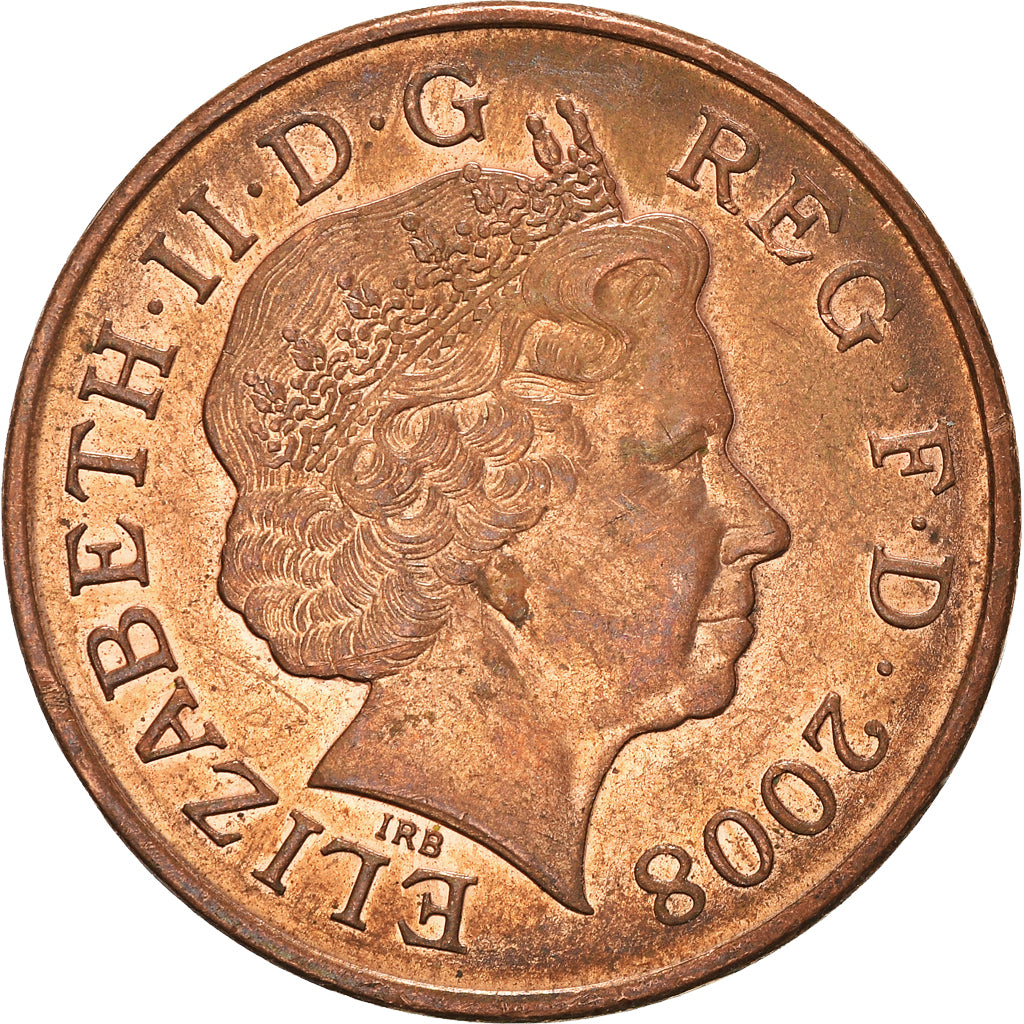 Moneda, Gran Bretaña, 2 Pence, 2008