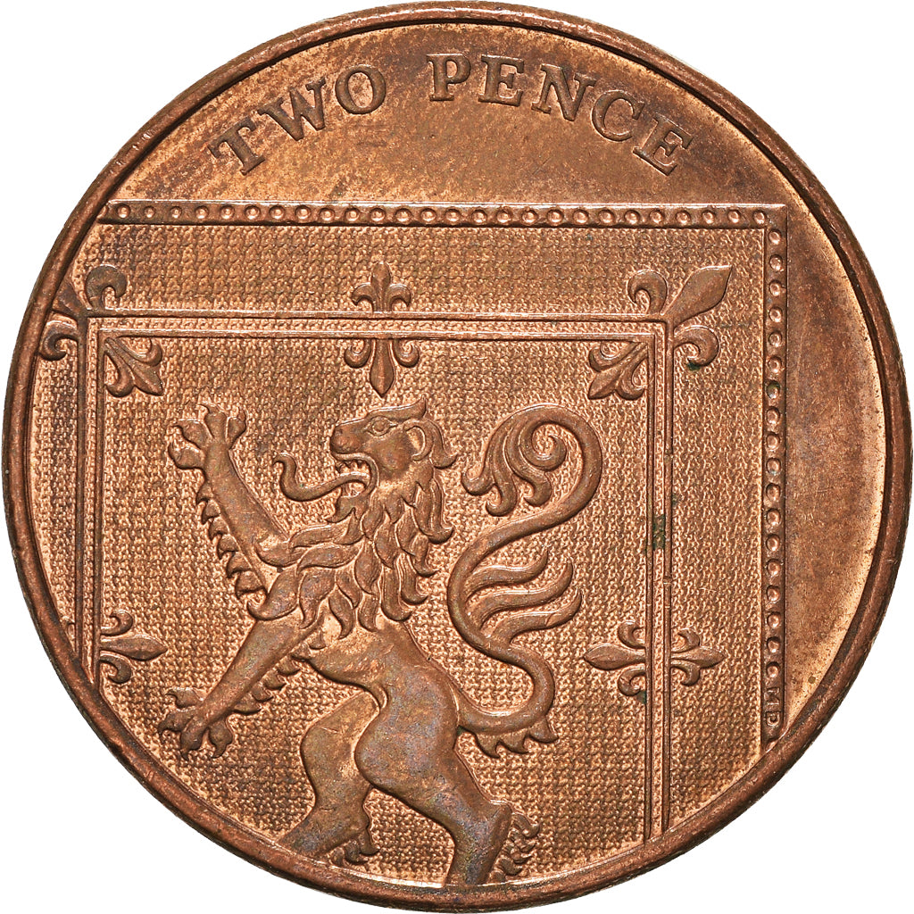 Moneda, Gran Bretaña, 2 Pence, 2008