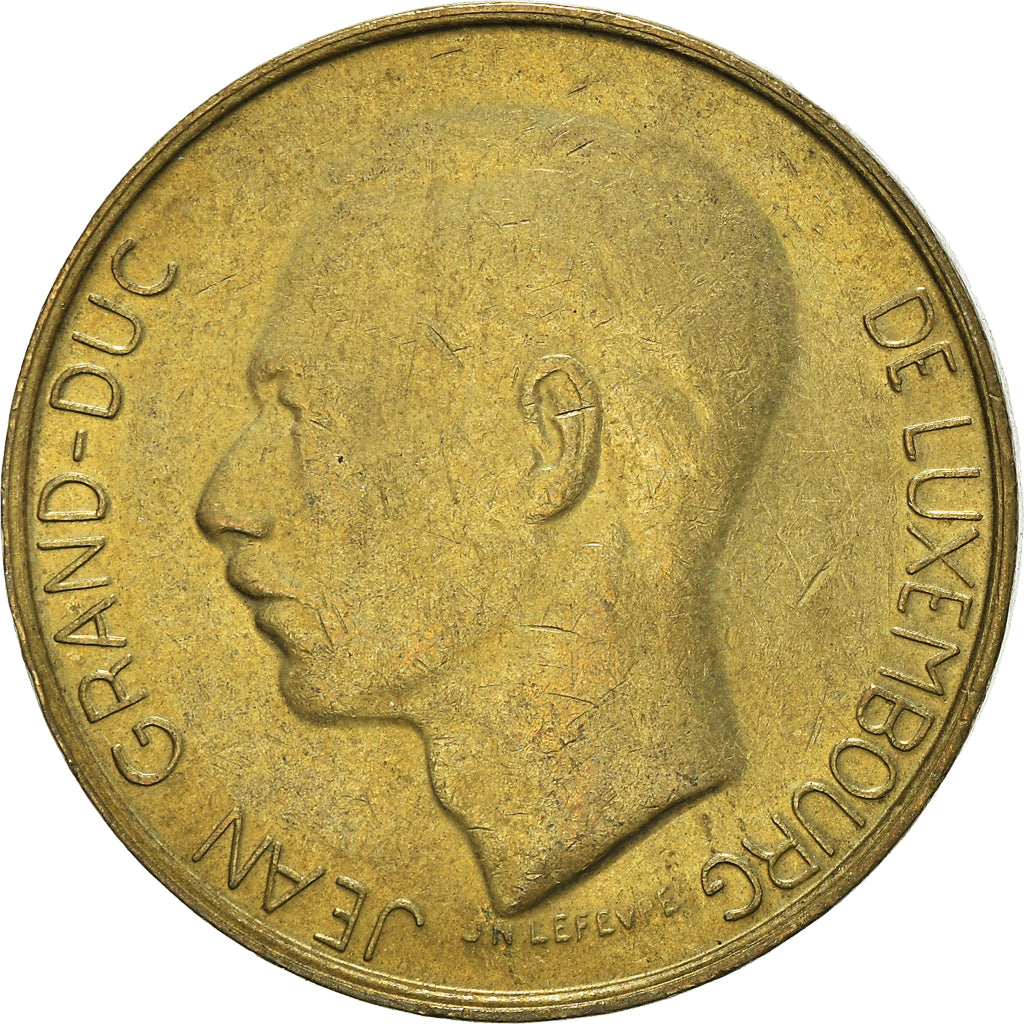 Coin, Luxembourg, 5 Francs, 1990