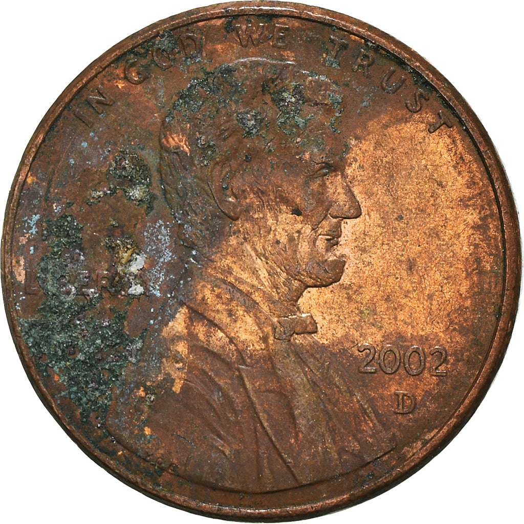 Coin, United States, Cent, 2002