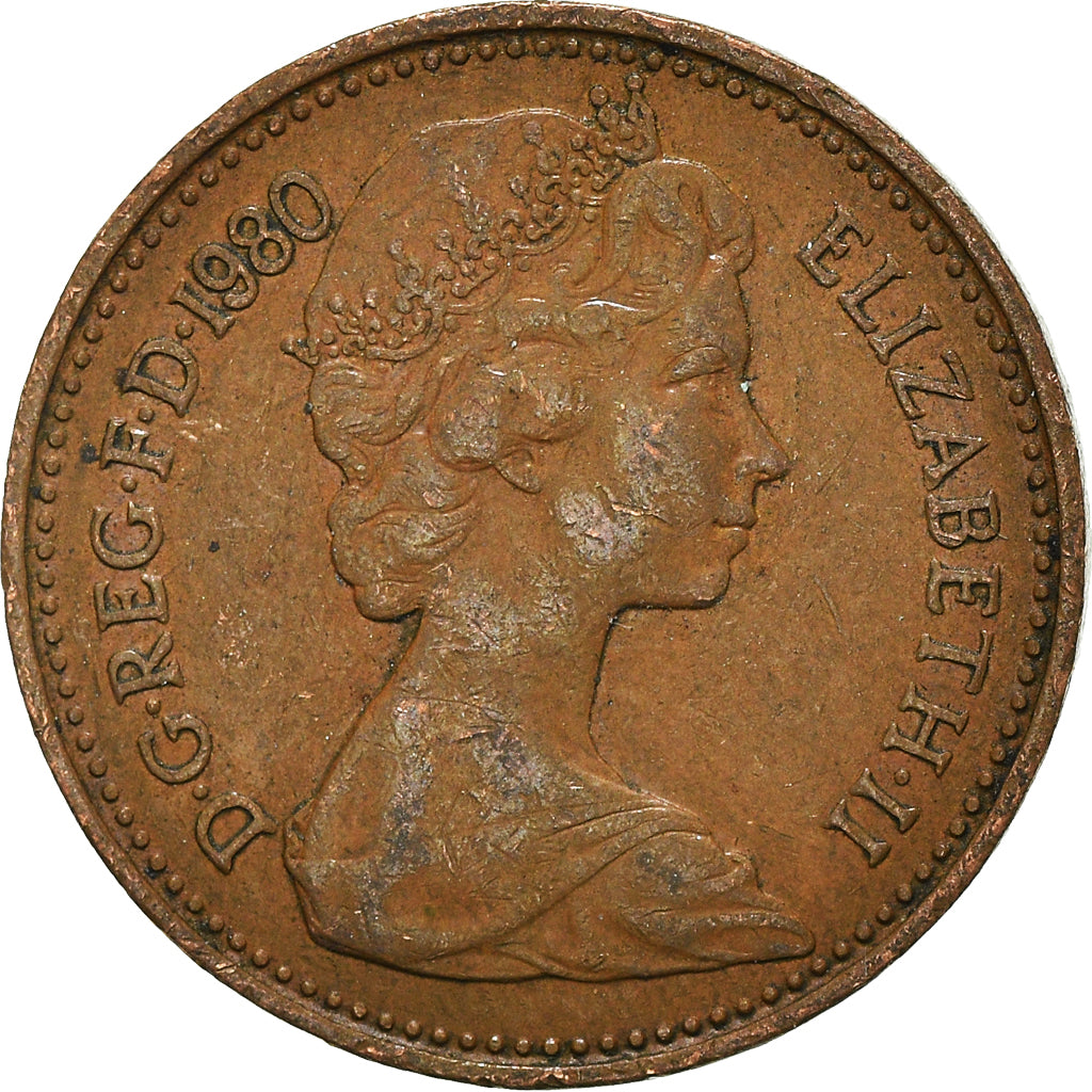 Moneta, Gran Bretagna, New Penny, 1980